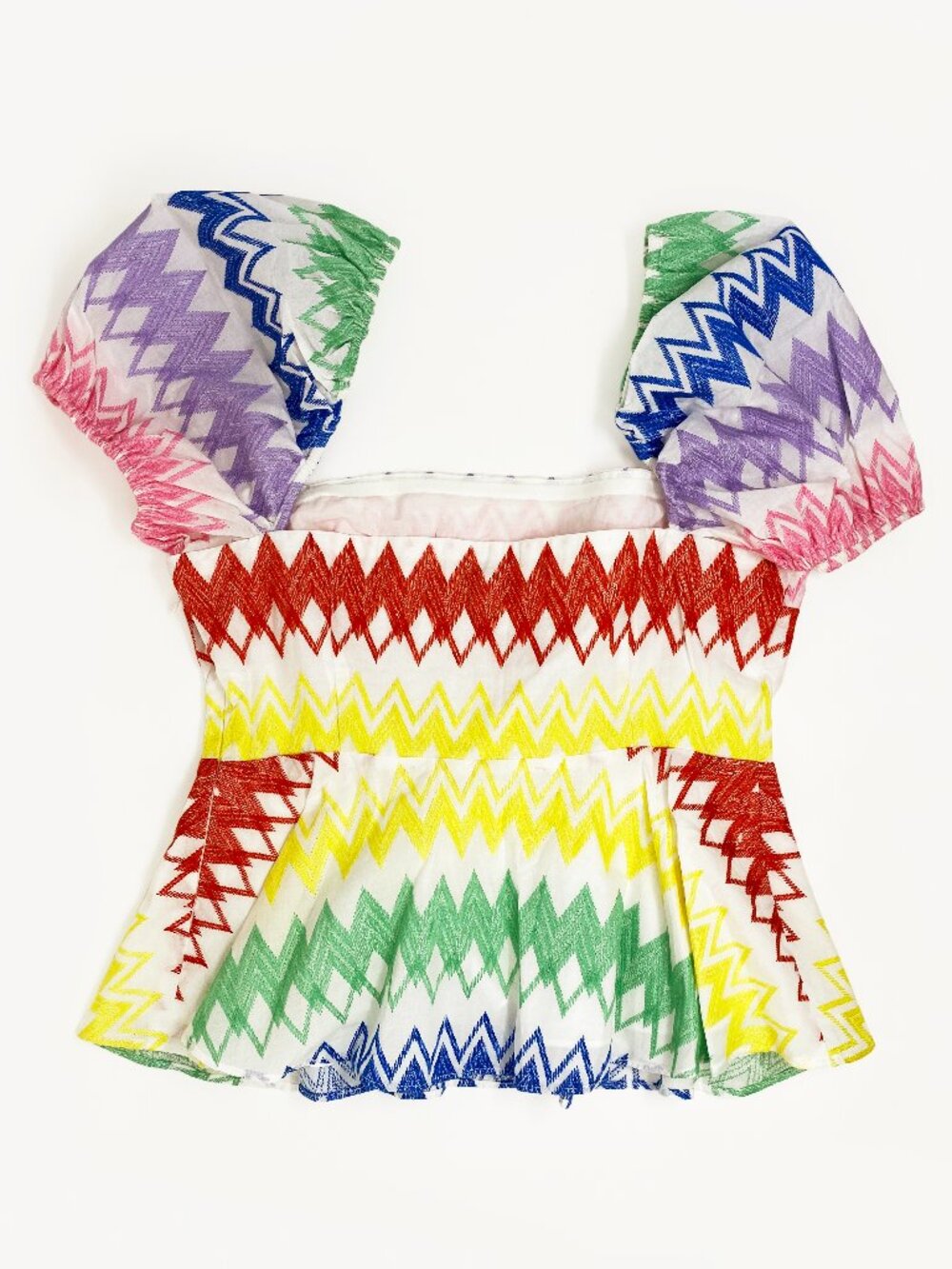 Yumi Kim | 100% Cotton Eliza Embroidered Multi Colored Top | NWT - Picture 7 of 10